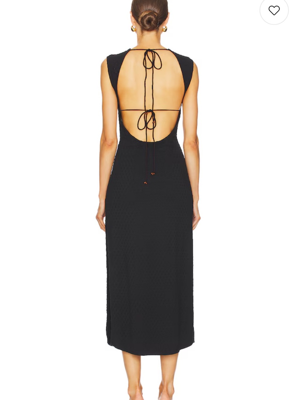 Free people Eventide Midi Dress in Black Combo - Picture 2 of 7